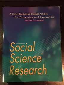 9781884585548-188458554X-Social Science Research: A Cross Section of Journal Articles for Discussion & Evaluation