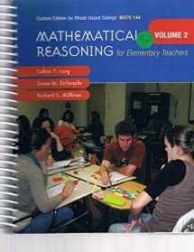 9780558083267-0558083269-Mathematical Reasoning for Elementary Teachers - Volume 2 (Custom for Rhode Island College)