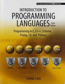 9781792407994-1792407998-Introduction to Programming Languages: Programming in C C++ Scheme Prolog C# and Python