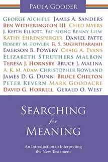9780281058358-0281058350-Searching for Meaning: An Introduction to Interpreting the New Testament