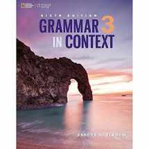9781305075399-1305075390-Grammar in Context 3 (Grammar in Context, Sixth Edition)