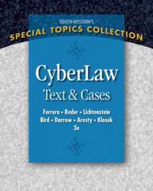 9781111626983-1111626987-Bundle: CyberLaw: Text and Cases, 3rd + Business Law Digital Video Library Printed Access Card