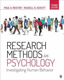 9781544323770-1544323778-Research Methods in Psychology: Investigating Human Behavior