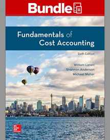 9781260848700-1260848701-GEN COMBO FUNDAMENTALS OF COST ACCOUNTING; CONNECT ACCESS CARD