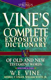 9780785211600-0785211608-Vine's Complete Expository Dictionary of Old and New Testament Words: With Topical Index