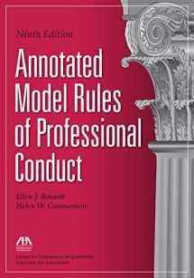 9781641054034-1641054034-Annotated Model Rules of Professional Conduct, Ninth Edition