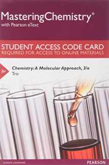 9780321806383-0321806387-MasteringChemistry with Pearson eText -- Standalone Access Card -- for Chemistry: A Molecular Approach, Student Solutions Manual for Chemistry (3rd Edition)
