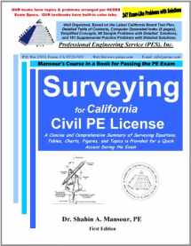 9780982372630-0982372639-Surveying for California Civil PE License