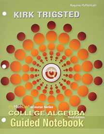 9780321923837-0321923839-Guided Notebook for Trigsted College Algebra