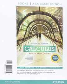 9780134072647-0134072642-Calculus and Its Applications Expanded Version Media Update Books a la Carte Edition Plus MyLab Math with Pearson eText -- Access Card Package