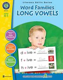 9781553194033-1553194039-Word Families - Long Vowels Gr. PK-2 (Literacy Skills) - Classroom Complete Press
