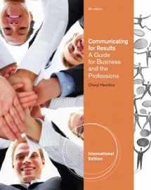 9780495798095-0495798096-Communicating for Results: A Guide for Business and the Professions