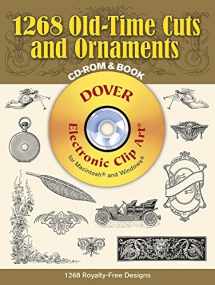 9780486997810-0486997812-1268 Old-Time Cuts and Ornaments (Dover Electronic Clip Art) (CD-ROM and Book)