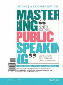 9780134174068-0134174062-Mastering Public Speaking, Books a la Carte Edition Plus Revel -- Access Card Package (9th Edition)