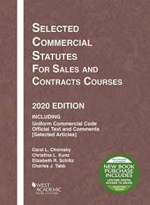 9781684679669-1684679664-Selected Commercial Statutes for Sales and Contracts Courses, 2020 Edition (Selected Statutes)