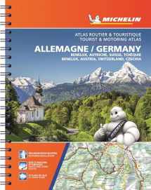 9782067235878-2067235877-Michelin Germany, Benelux, Austria, Switzerland, Czechia Tourist & Motoring Atlas (bi-lingual): Road Atlas