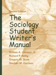 9780130226303-0130226300-The Sociology Student Writer's Manual (2nd Edition)