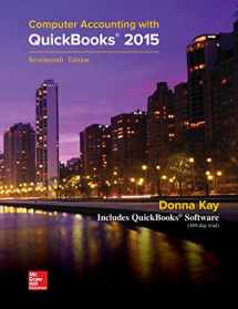 9781259620720-1259620727-MP Computer Accounting with QuickBooks 2015 with Student Resource CD-ROM