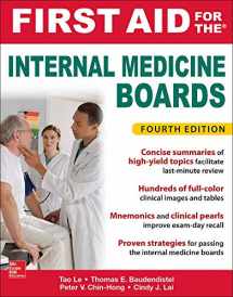 9781259835032-1259835030-First Aid for the Internal Medicine Boards, Fourth Edition