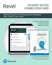 9780135207567-0135207568-Revel for Reading Literature and Writing Argument -- Combo Access Card (6th Edition)
