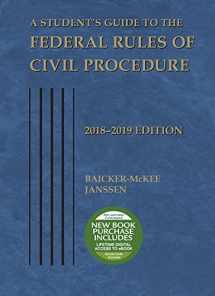 9781640208827-1640208828-A Student's Guide to the Federal Rules of Civil Procedure (Selected Statutes)