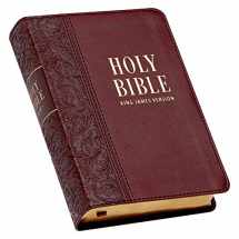 9781432133016-1432133012-KJV Holy Bible, Compact Large Print Faux Leather Red Letter Edition - Ribbon Marker, King James Version, Chestnut Brown