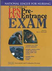 9780763710613-076371061X-Review Guide for LPN/LVN Pre-Entrance Exam: National League for Nursing