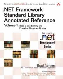 9780768682083-0768682088-.NET Framework Standard Library Annotated Reference, Volume 1 (paperback)