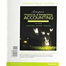 9780134078939-0134078934-Horngren's Financial & Managerial Accounting, the Financial Chapters, Student Value Edition Plus Myaccountinglab with Pearson Etext -- Access Card Package