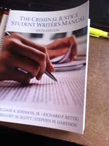 9780133514384-0133514382-Criminal Justice Student Writer's Manual, The