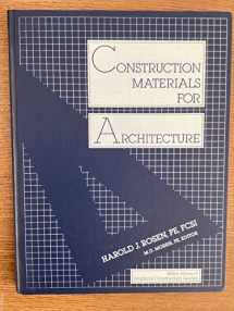 9780471864219-0471864218-Construction Materials for Architecture (Wiley Series of Practical Construction Guides)
