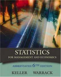 9780534391881-0534391885-Statistics for Management and Economics, Abbreviated Edition (with CD-ROM and InfoTrac) (Available Titles CengageNOW)