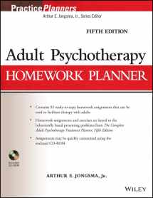 9781118076729-1118076729-Adult Psychotherapy Homework Planner