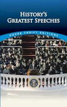 9780486497396-0486497399-History's Greatest Speeches (Dover Thrift Editions: Speeches/Quotations)