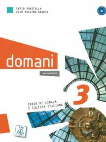 9783190054732-3190054738-domani 3. Kurs- und Arbeitsbuch mit DVD-ROM und Audio-CD: Corso di lingua e cultura italiana
