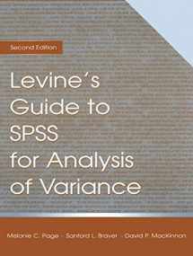 9780805830965-0805830960-Levine's Guide to SPSS for Analysis of Variance