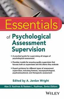9781119433040-1119433045-Essentials of Psychological Assessment Supervision