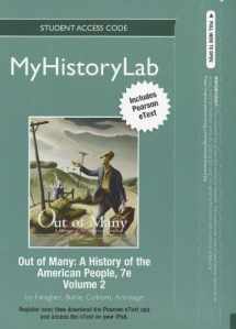 9780205180226-0205180221-New Myhistorylab With Pearson Etext -- Standalone Access Card -- for Out of Many: A History of the American People