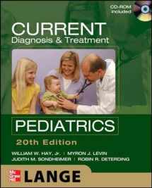 9780071664448-0071664440-CURRENT Diagnosis and Treatment Pediatrics, Twentieth Edition (LANGE CURRENT Series)