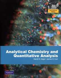 9780321706805-0321706803-Analytical Chemistry and Quantitative Analysis. by David S. Hage and James D. Carr
