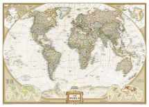 9780792230342-0792230345-National Geographic World Wall Map - Executive (Mural: 116.25 x 77 in) (National Geographic Reference Map)