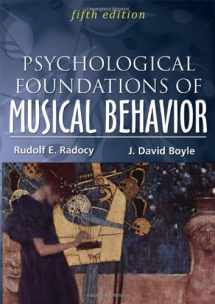 9780398088040-0398088047-Psychological Foundations of Musical Behavior