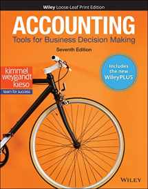 9781119598367-1119598362-Accounting: Tools for Business Decision Making