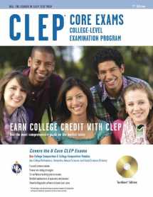 9780738604879-0738604879-CLEP Core Exams w/ CD-ROM (CLEP Test Preparation)