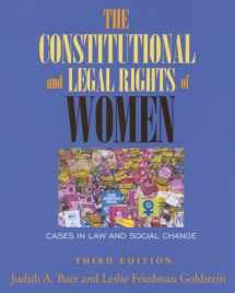 9781933220222-1933220228-The Constitutional And Legal Rights of Women: Cases in Law And Social Change