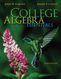 9781259679599-1259679594-College Algebra Essentials with ALEKS 18 Week Access Card