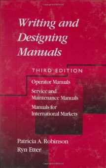 9781566703789-1566703786-Writing and Designing Manuals, Third Edition