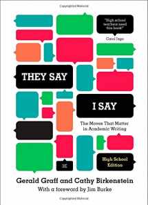 9780393935851-039393585X-"They Say / I Say": The Moves That Matter in Academic Writing (Third High School Edition)