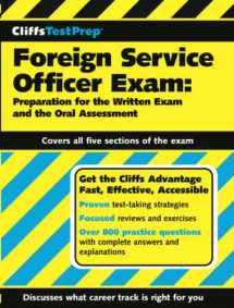 9780764596469-0764596462-CliffsTestPrep Foreign Service Officer Exam: Preparation for the Written Exam and the Oral Assessment