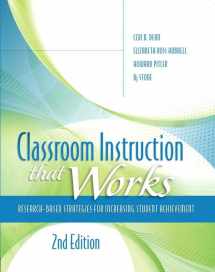 9780133366723-0133366723-Classroom Instruction that Works: Research-Based Strategies for Increasing Student Achievement (Pearson Teacher Education / Ascd College Textbook)